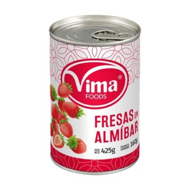 Fresas en almíbar