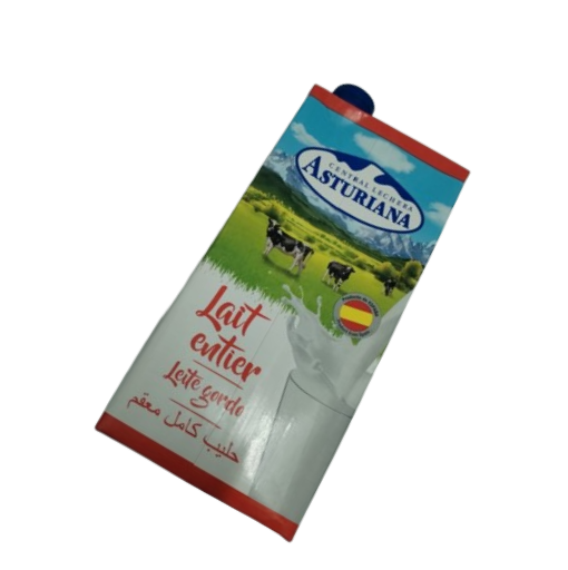 Leche entera líquida de 1L